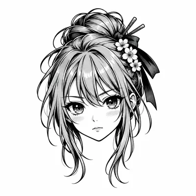 Anime tattoo style example