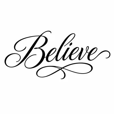 Lettering tattoo style example